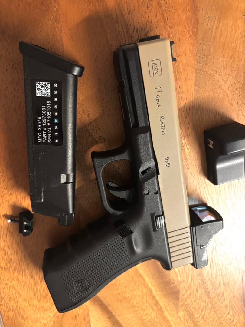 東京マルイ glock17 gen4 エアガン　美品