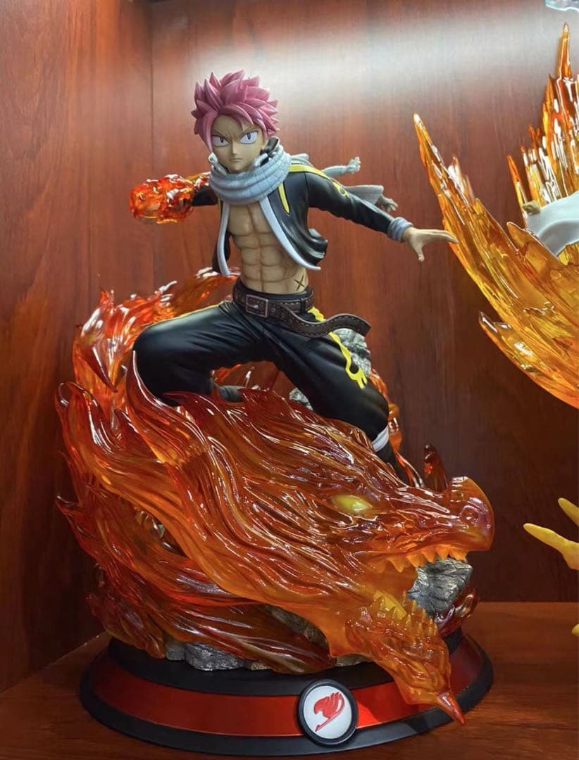 FAIRY TAILフェアリーテイル ナツ ガレージキット ガレキ スタチュー③