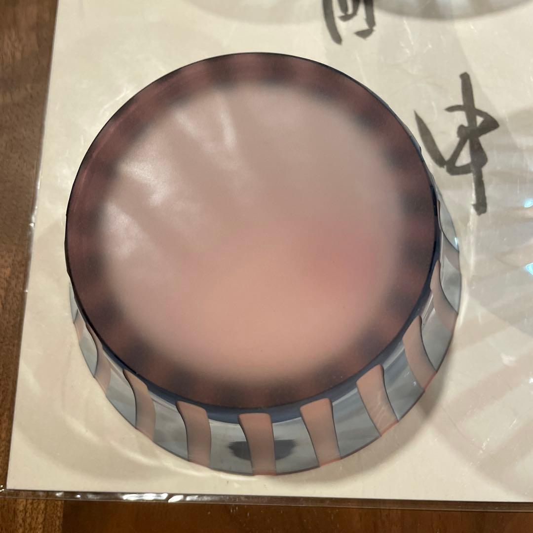 切子向付5客 堀口ガラス