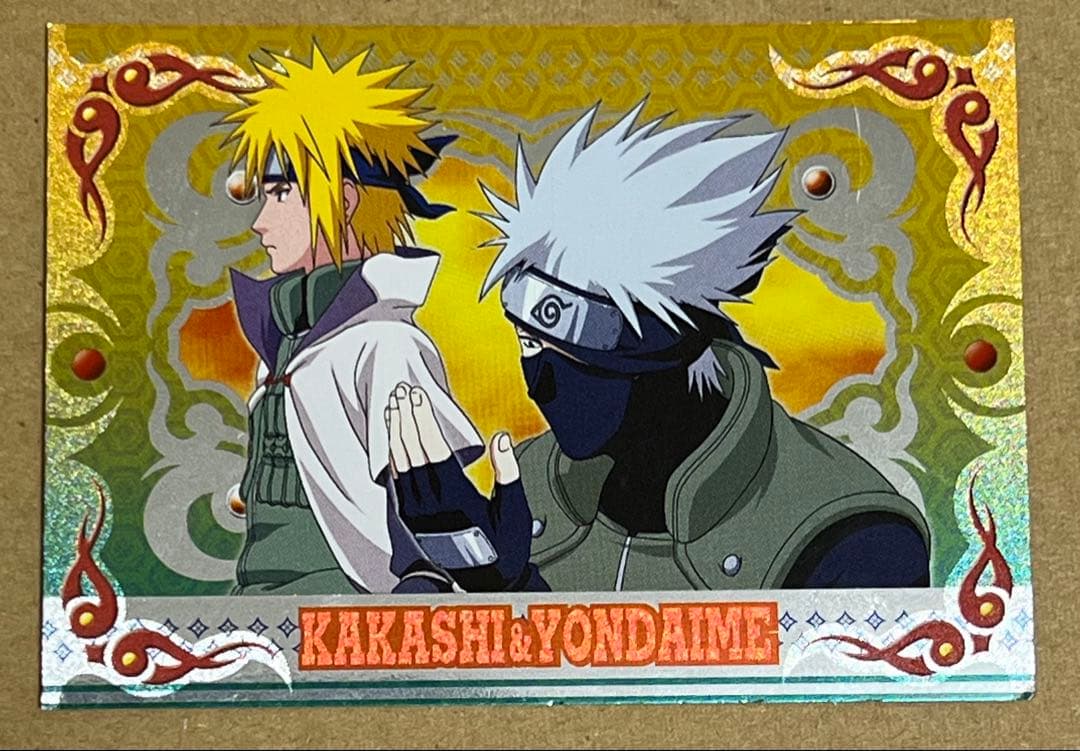 NARUTO エッチングカード　カカシ　四代目火影　ミナトNo.162