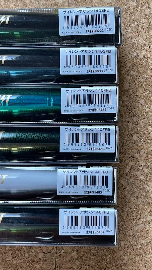 シマノ　サイレントアサシン１４０SFB　６個セット