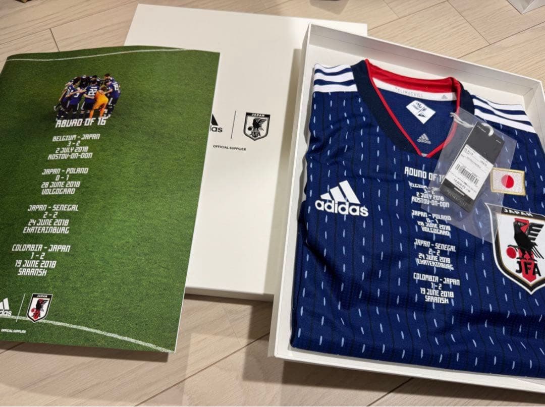 2018ワールドカップロシア大会限定 日本代表メモリアルユニフォーム