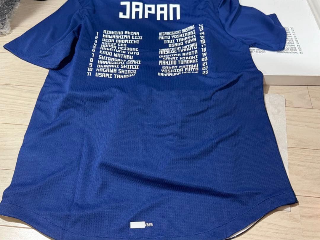 2018ワールドカップロシア大会限定 日本代表メモリアルユニフォーム