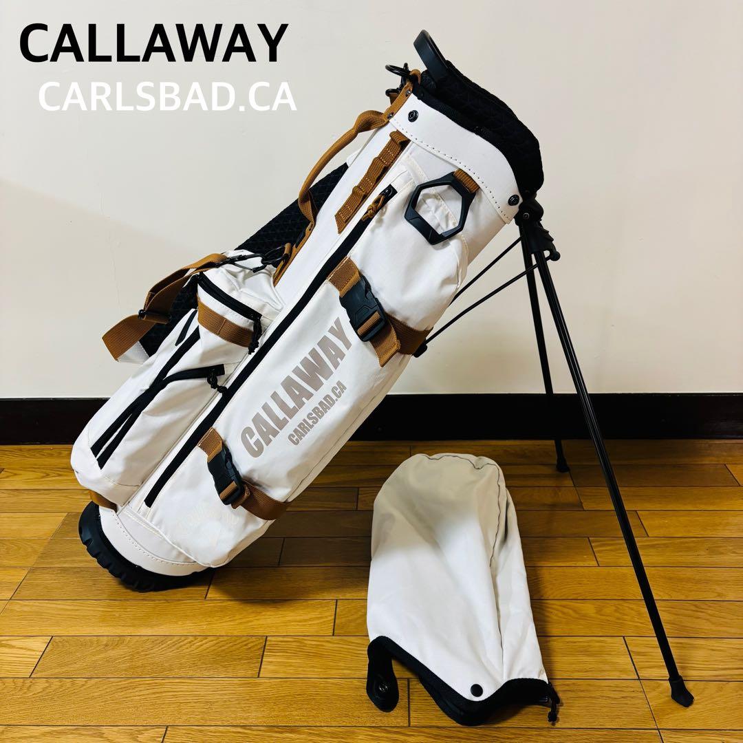 【ほぼ未使用品】CALLAWAY キャロウェイスタンド式　キャディバッグ 送料込