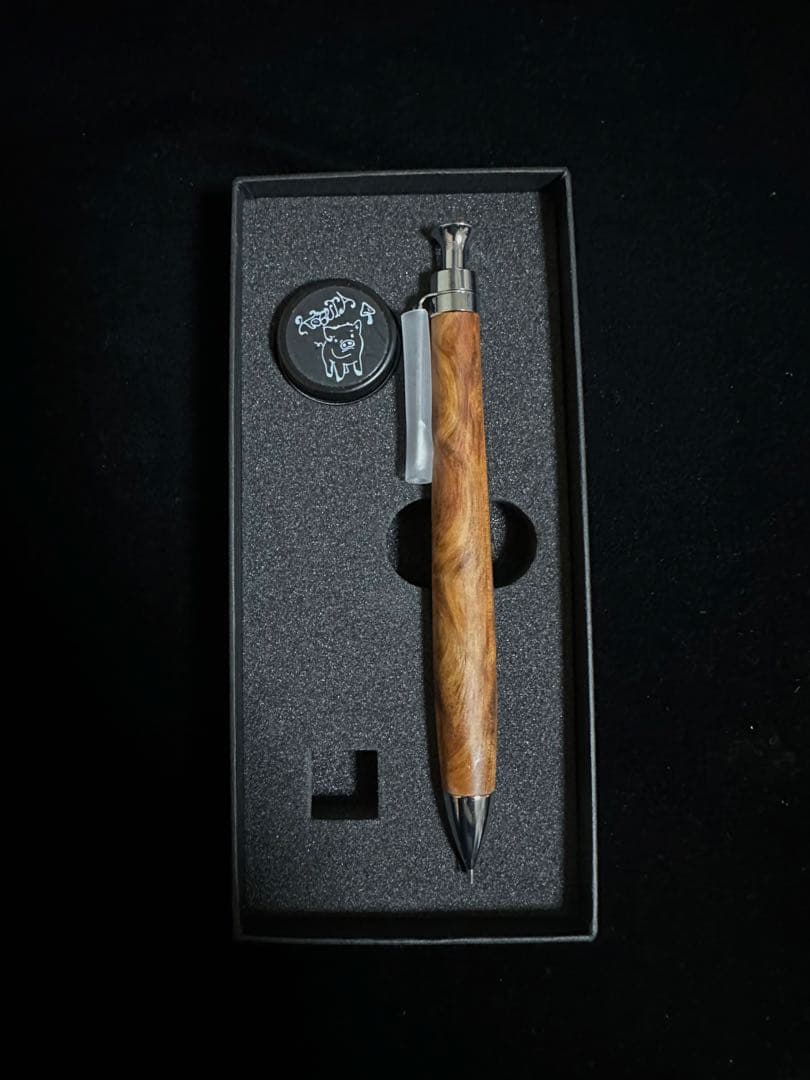 こぶた工房シャープペンシル 日光杉 特上杢0.5mm