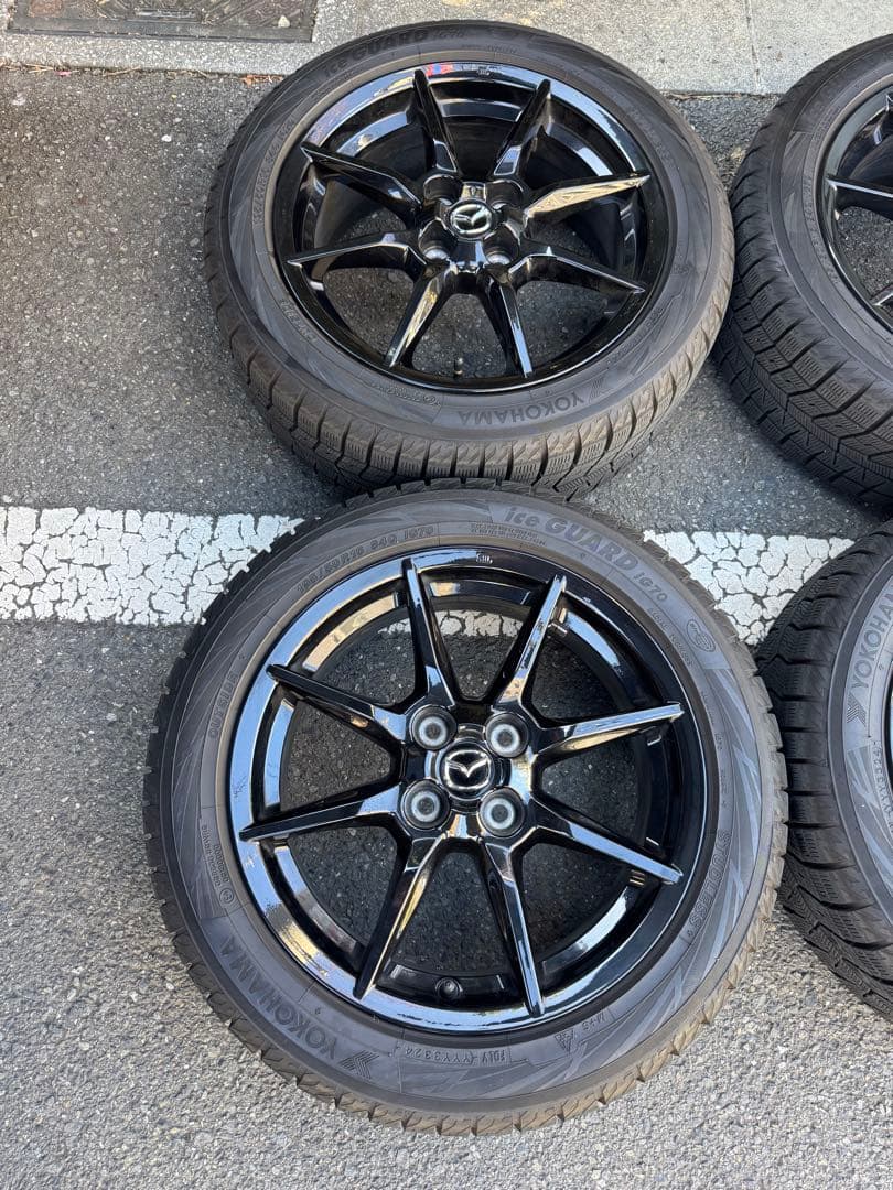 NDロードスター　スタッドレスタイヤ/ホイール4本セット　16インチ