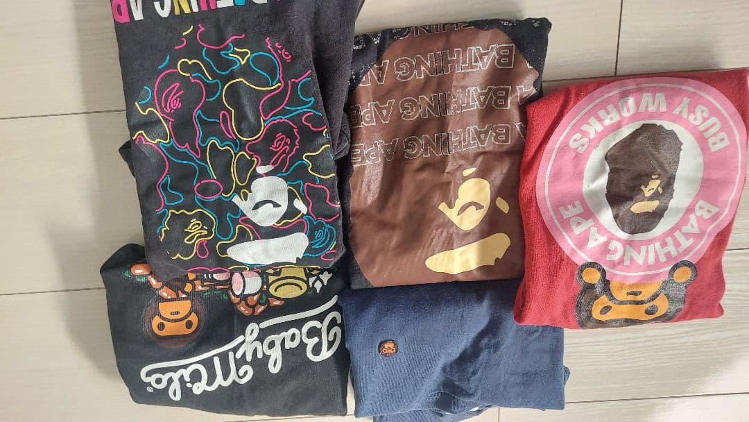 A BATHING APE キッズ 5枚セット