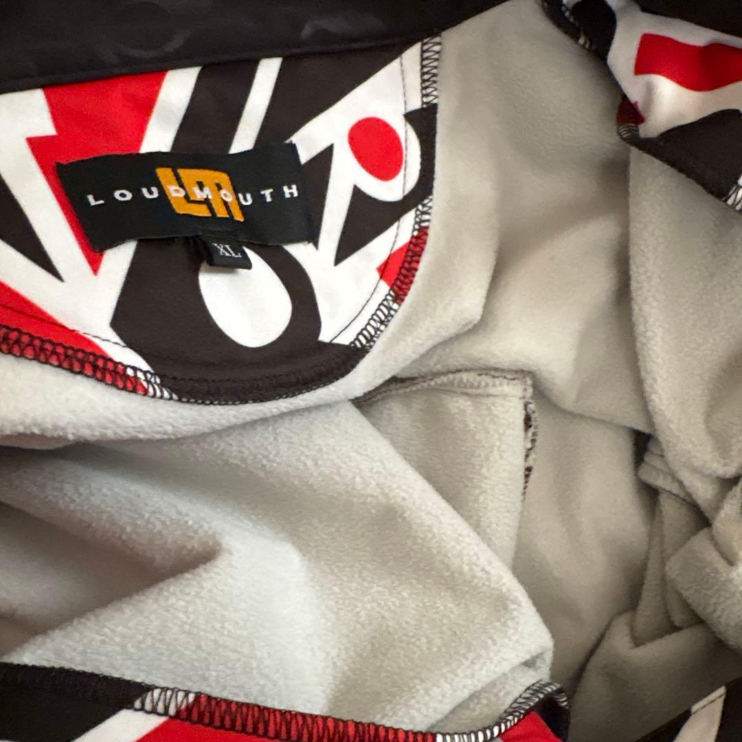L L LOUDMOUTH グラフィックジップアップジャンパー