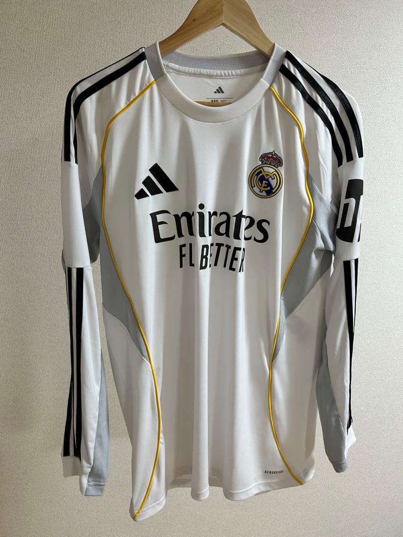 Real Madrid adidas 長袖シャツ