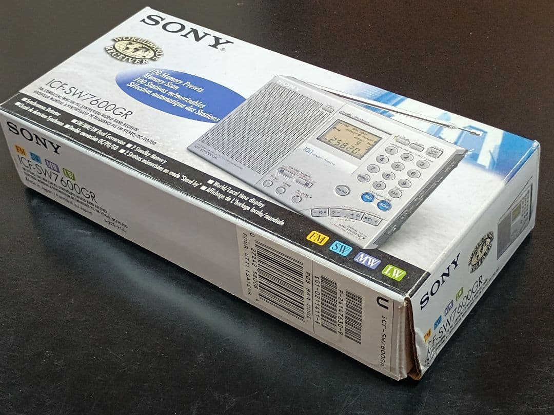 SONY ICF-SW7600GR ワールドバンドレシーバー