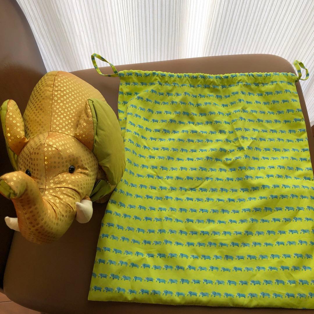 【新品】ジムトンプソン　シルク製ぞう