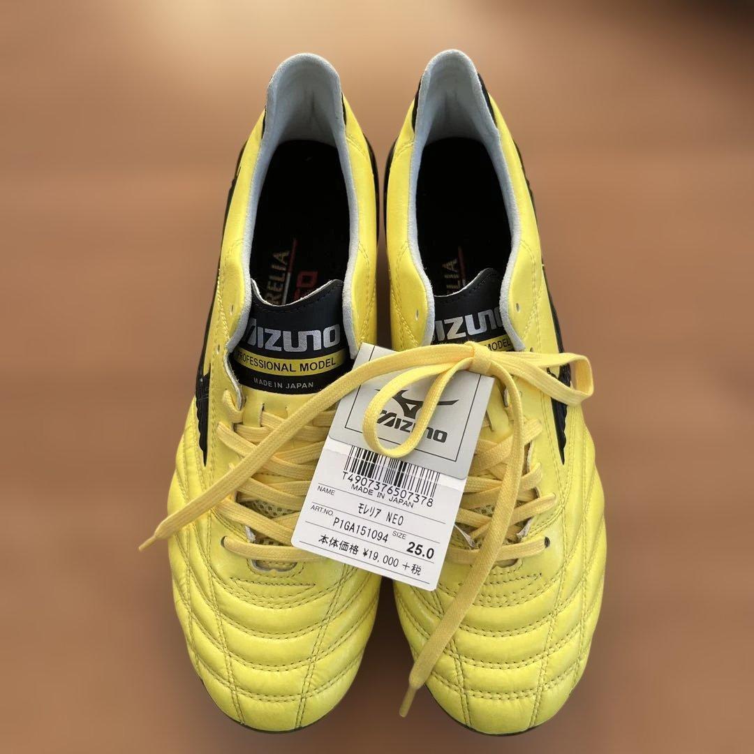 MIZUNO ミズノ MORELIA NEO モレリア30周年　25.0cm