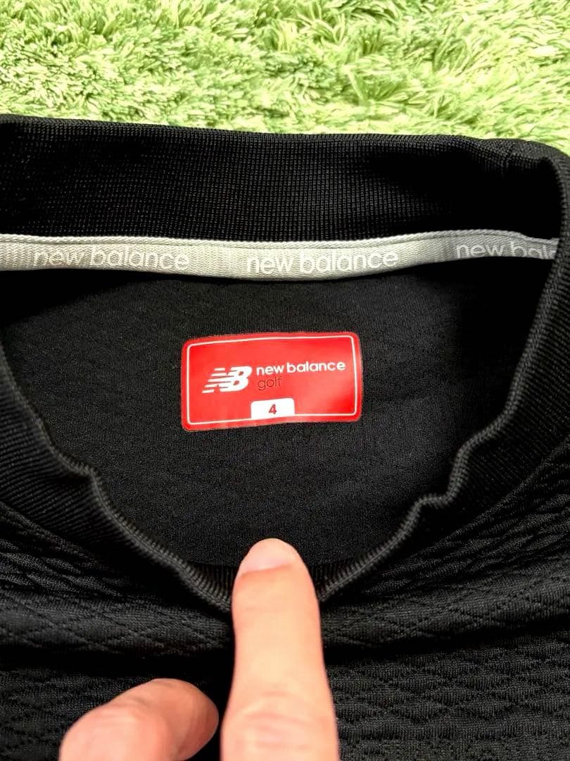 ニューバランスゴルフ モックネック ニット