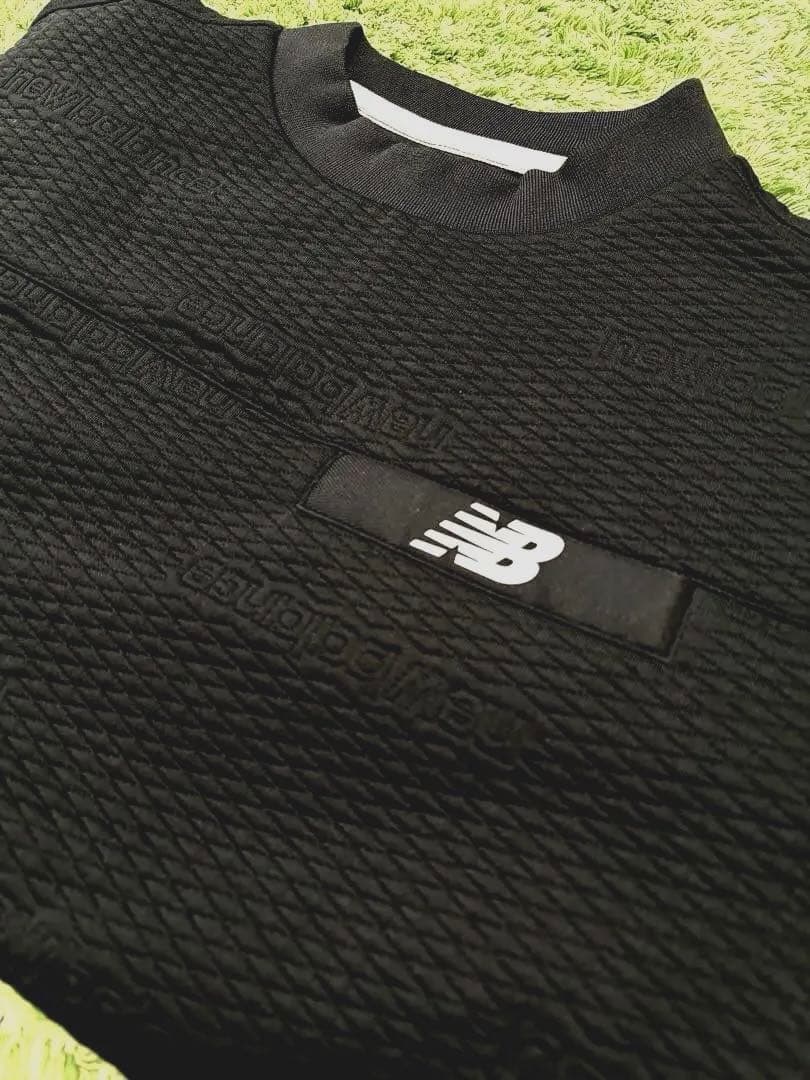 ニューバランスゴルフ モックネック ニット
