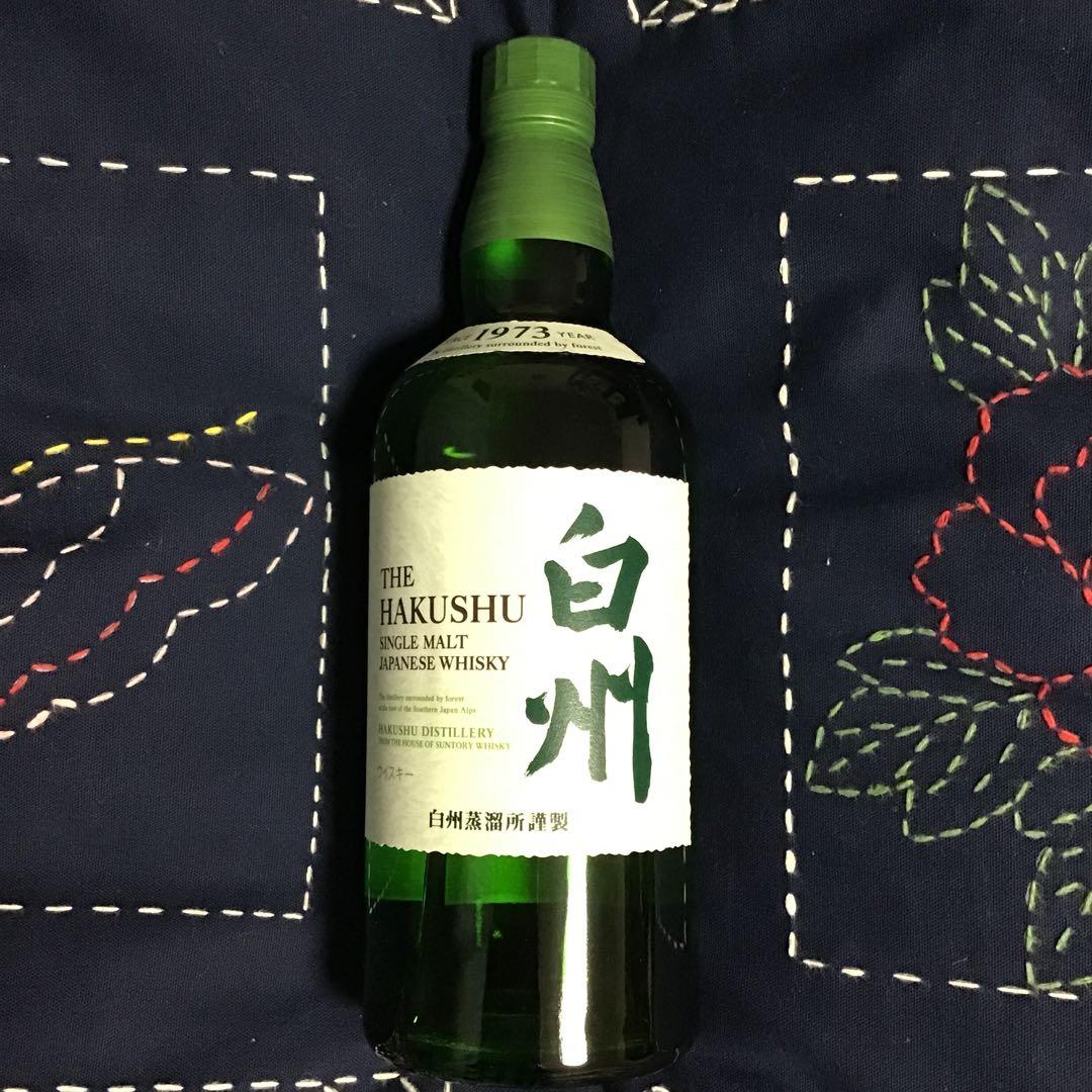 白州(シングルモルト700ml)、魔王(1800ml) 2本セット