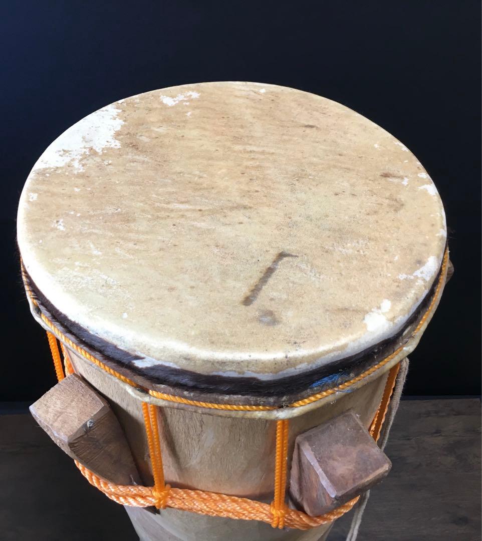 高さ　112cm 民族楽器　ヴィンテージ　レア　打楽器　太鼓　民族