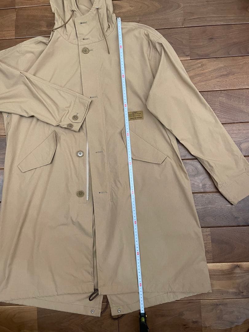 uniform experiment モッズコート ベージュ