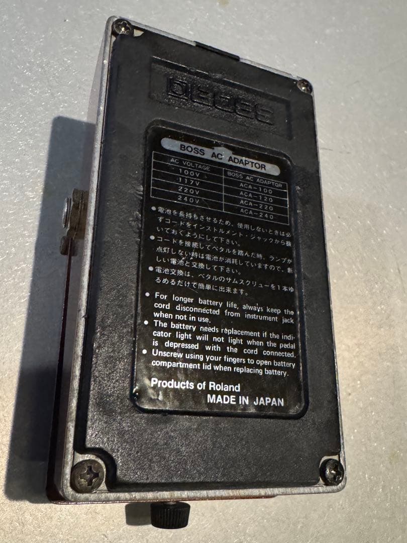 BOSS OC-2 Octaver 初期ロゴ ACA仕様