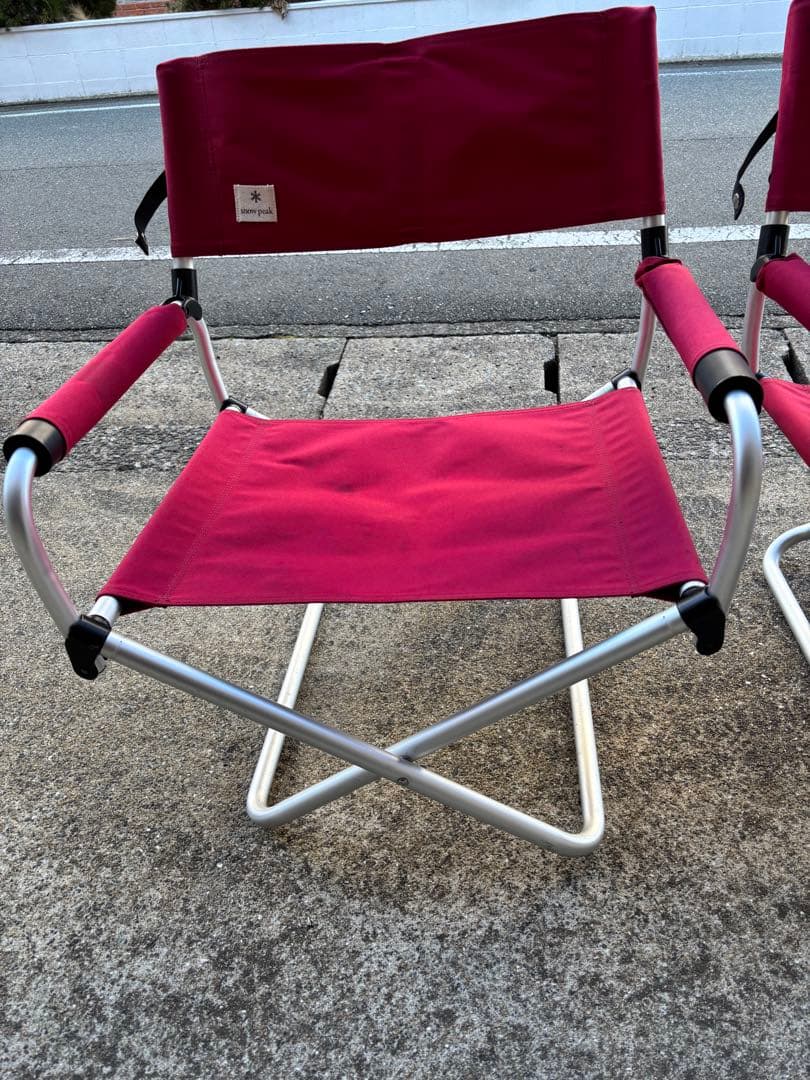 スノーピーク FDフォールディングチェアワイド 2脚セット（シート高310mm）