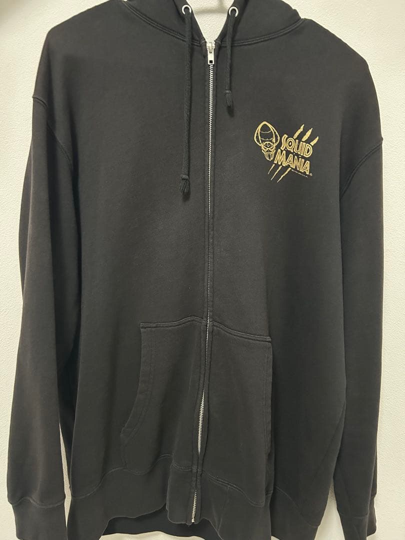 SQUID MANIA ブラックパーカー XL希少