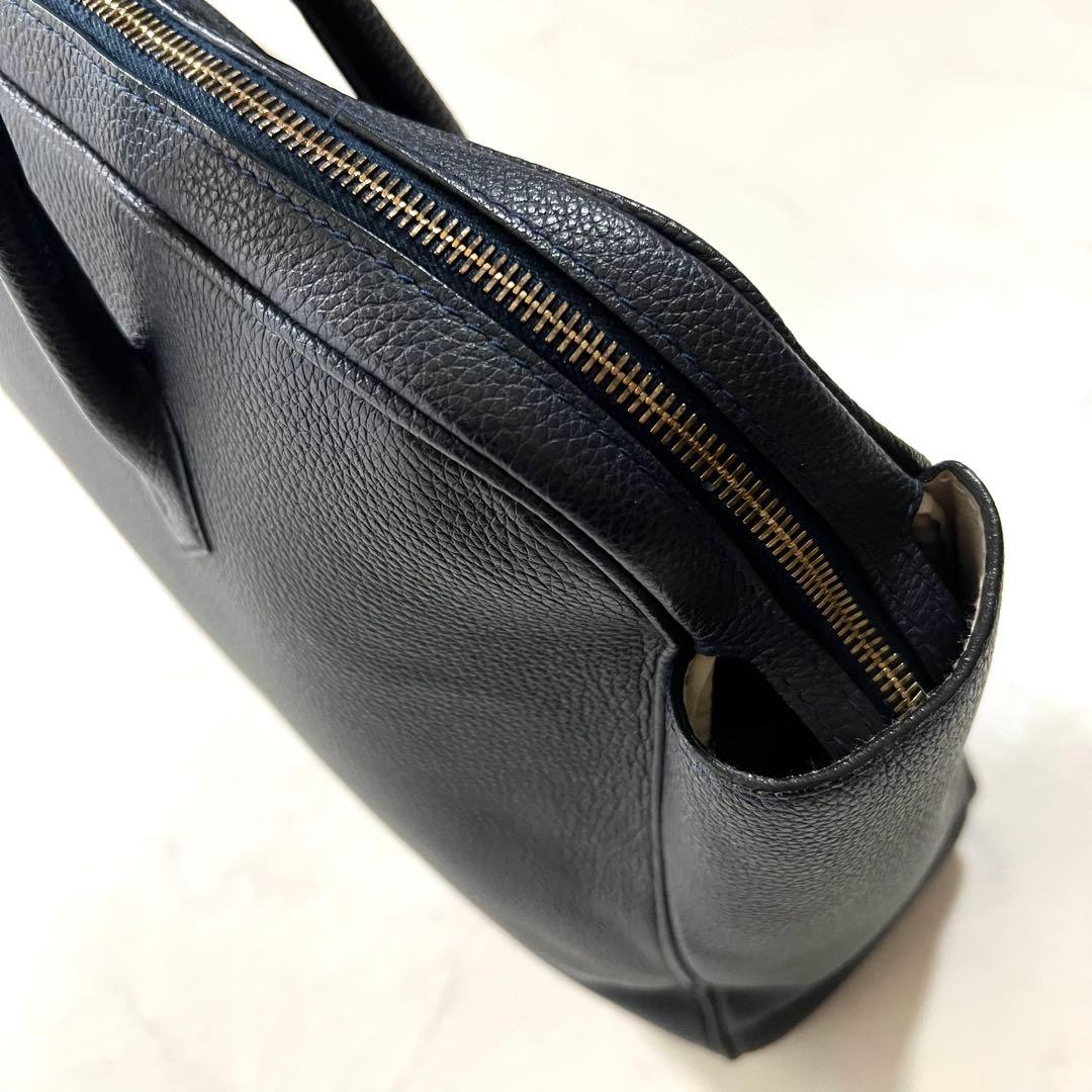 Cisei シセイ ビジネスバッグ トートバッグ 990 ネイビー レザー A4