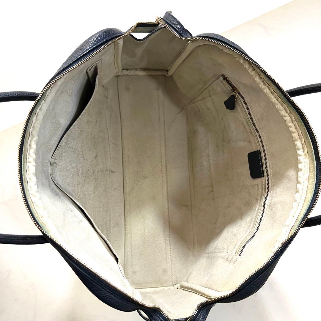 Cisei シセイ ビジネスバッグ トートバッグ 990 ネイビー レザー A4