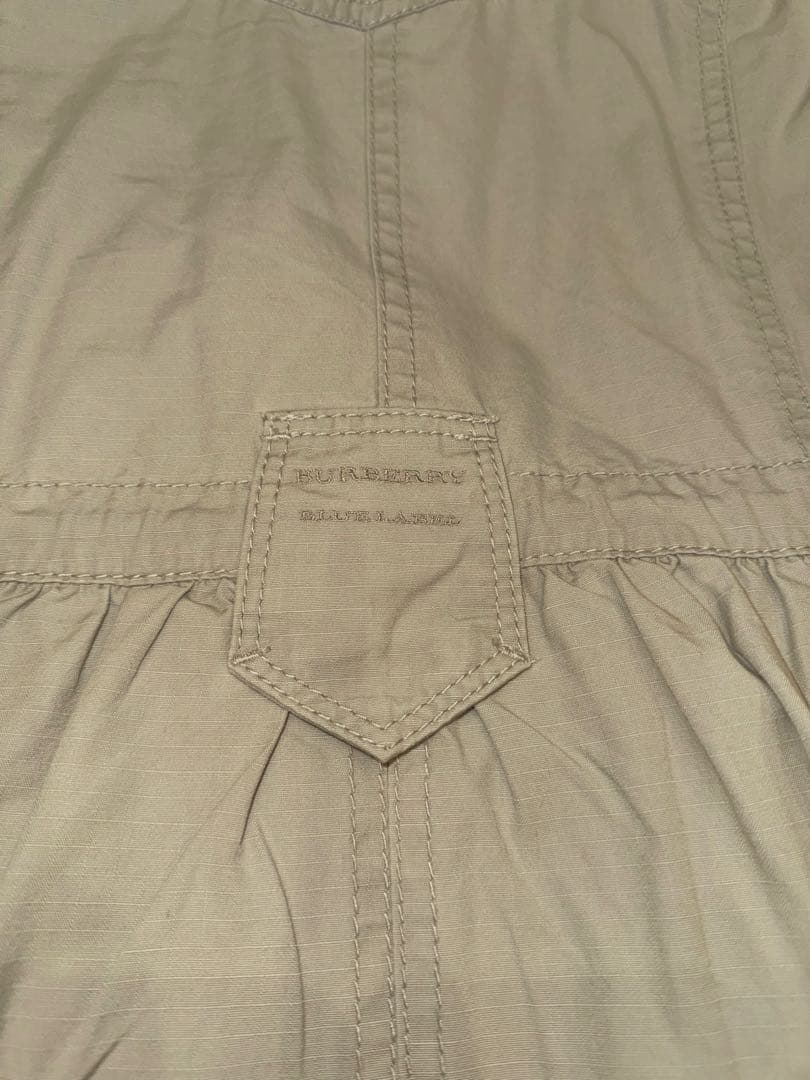 ままの☆ バーバリー ブルーレーベルの2WAYモッズコート　美品