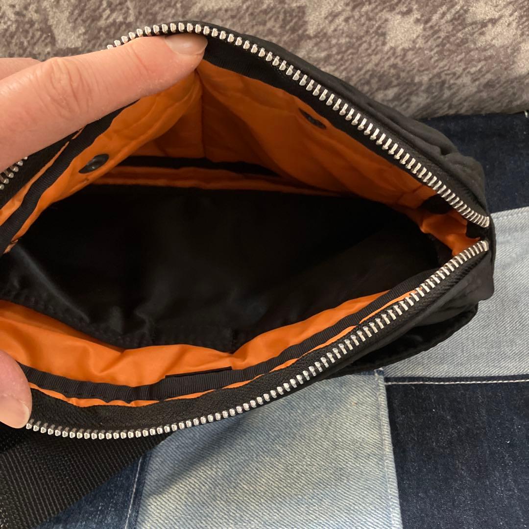 ポーターウエストポーチ　ブラック