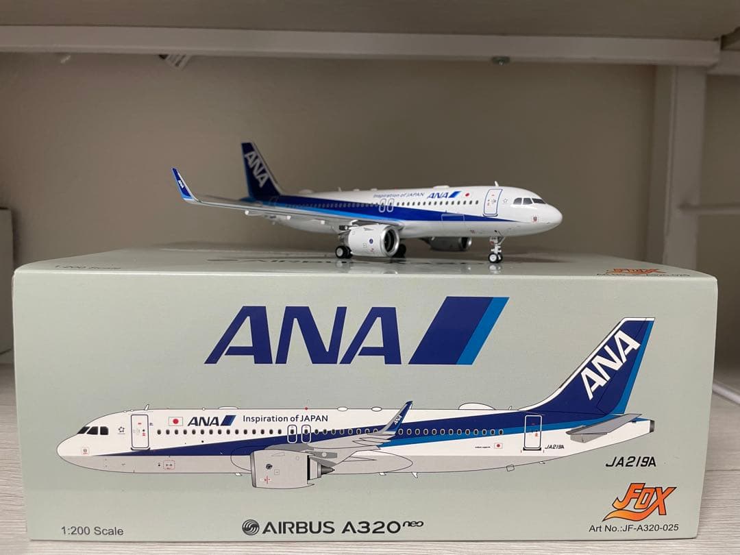 Jfox 1/200 全日空 ANA A320NEO JA219AN IOJ塗装