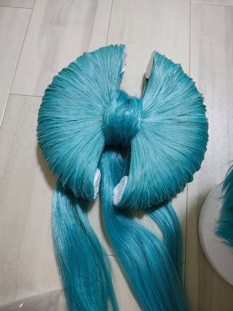 初音ミク 雨夢楼 花魁コスプレ ウィッグ 衣装 飾りフルセット