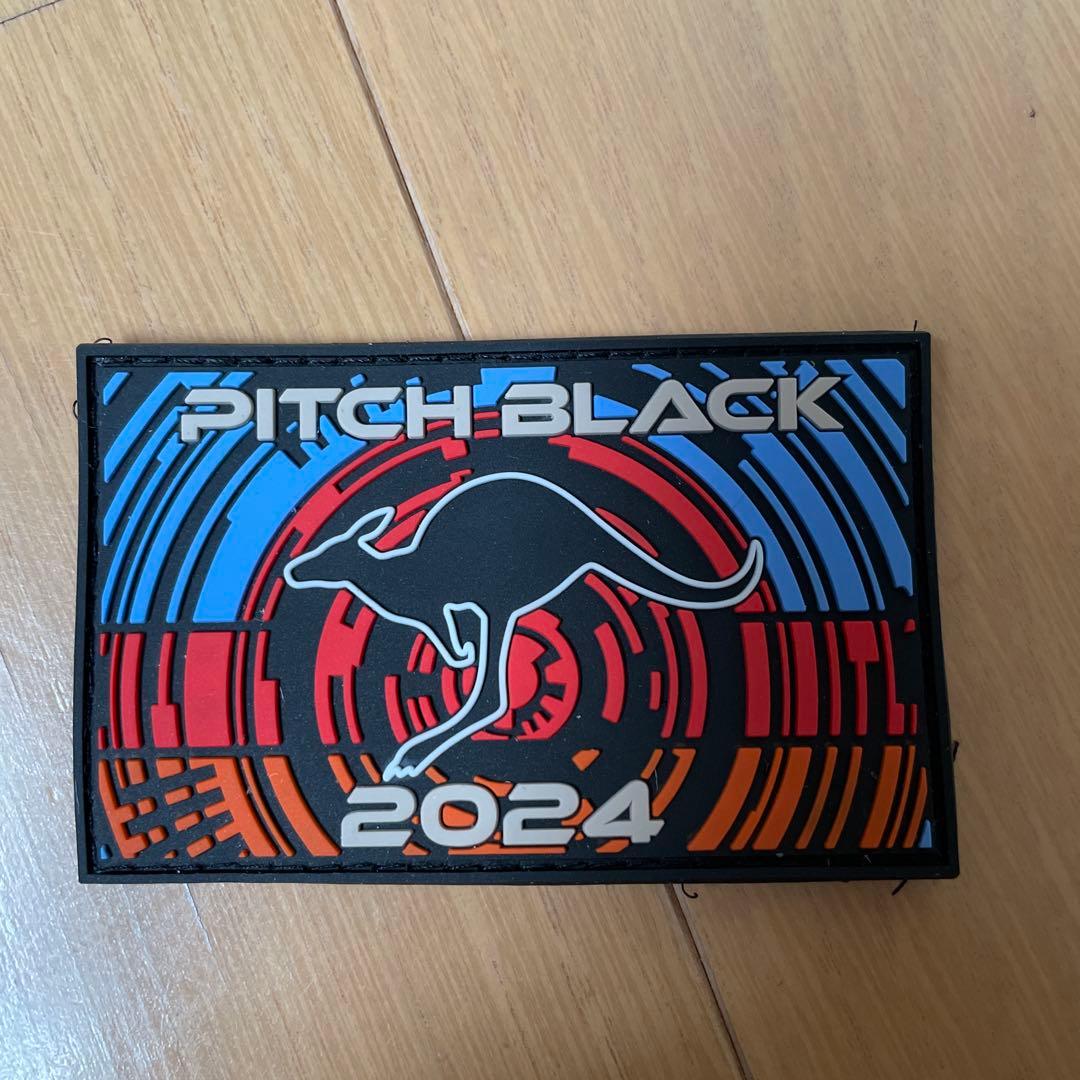 激レア　航空自衛隊　パッチPITCH BLACK 2024 パッチ