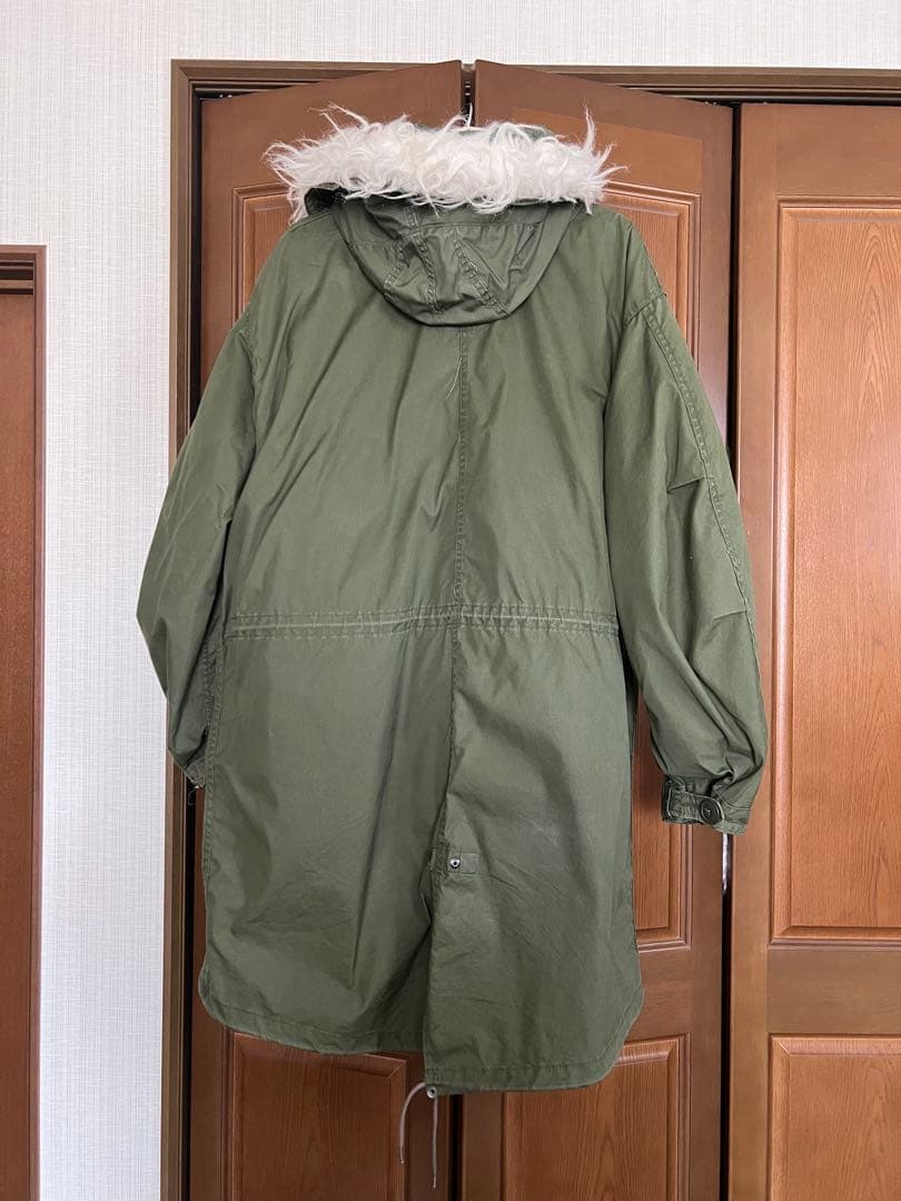 米軍実物 70s80s m65フィッシュテールパーカー　フルセット