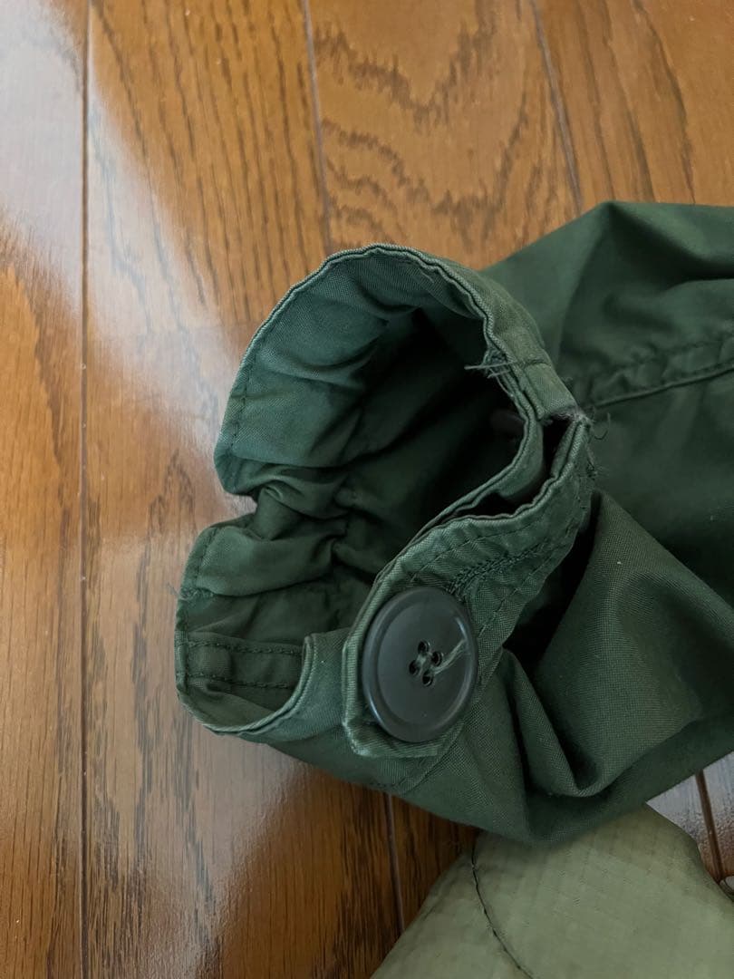 米軍実物 70s80s m65フィッシュテールパーカー　フルセット