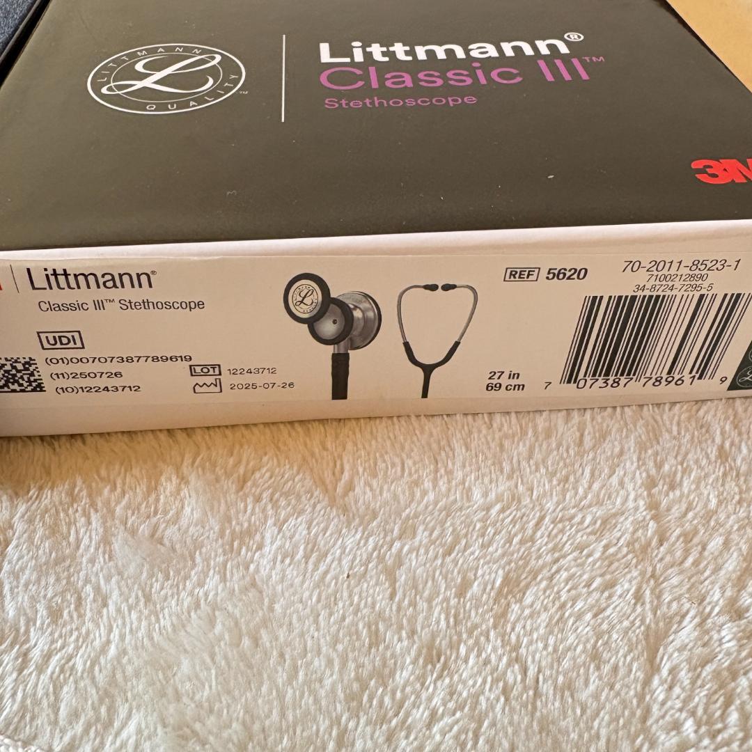 ◆聴診器　3M リットマン クラシックIII （ブラック）