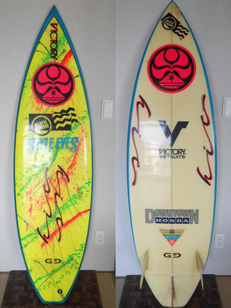 直接引取可 激レア ヴィンテージ サーフボード 70’ｓ 80’ｓ HIC