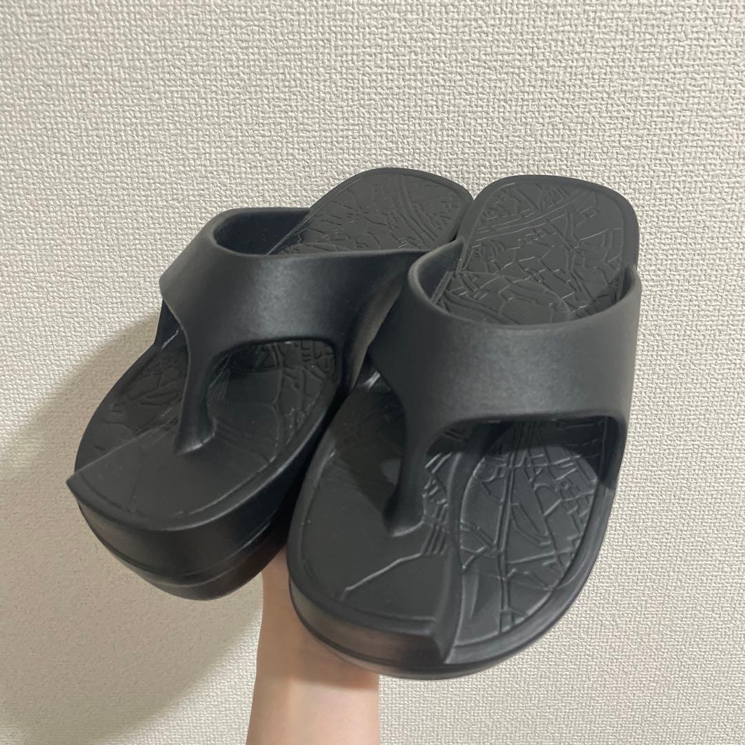 Racbaki イージーサンダル ブラック Mサイズ