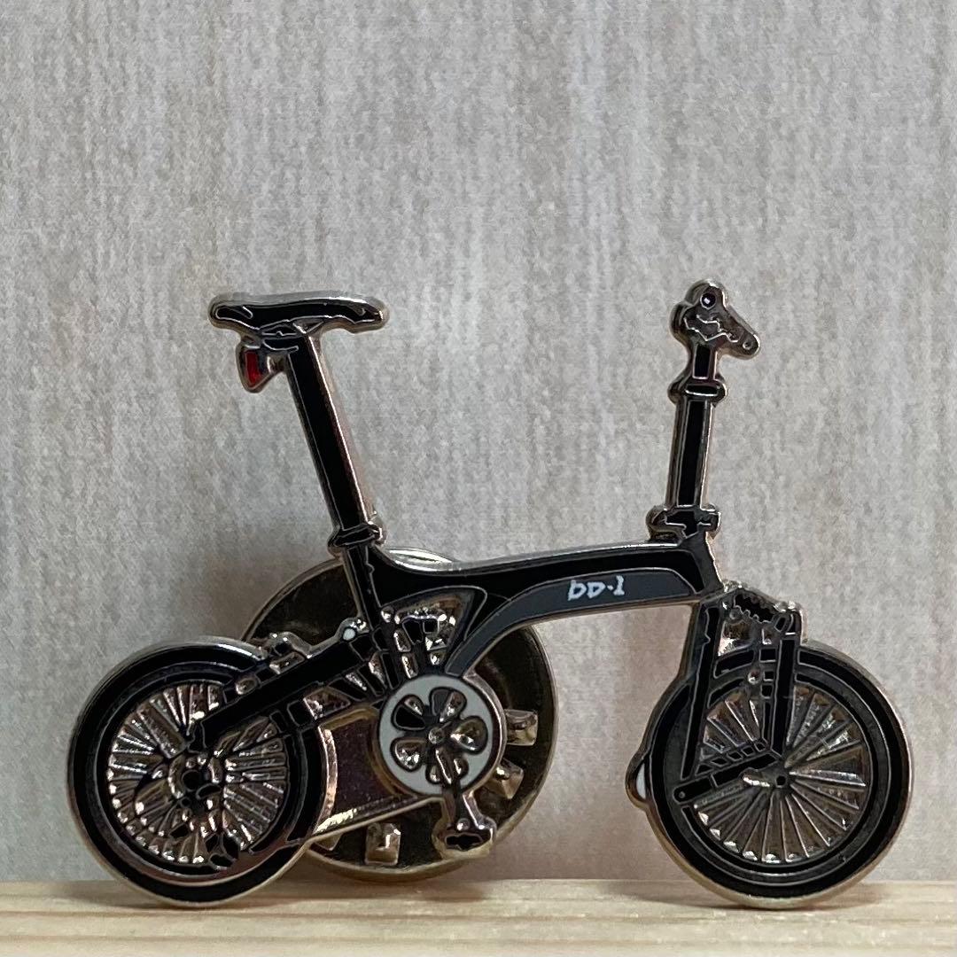 ミニベロ ピンバッジ BD-1 自転車 ピンズ イタヤコレクション シルバー