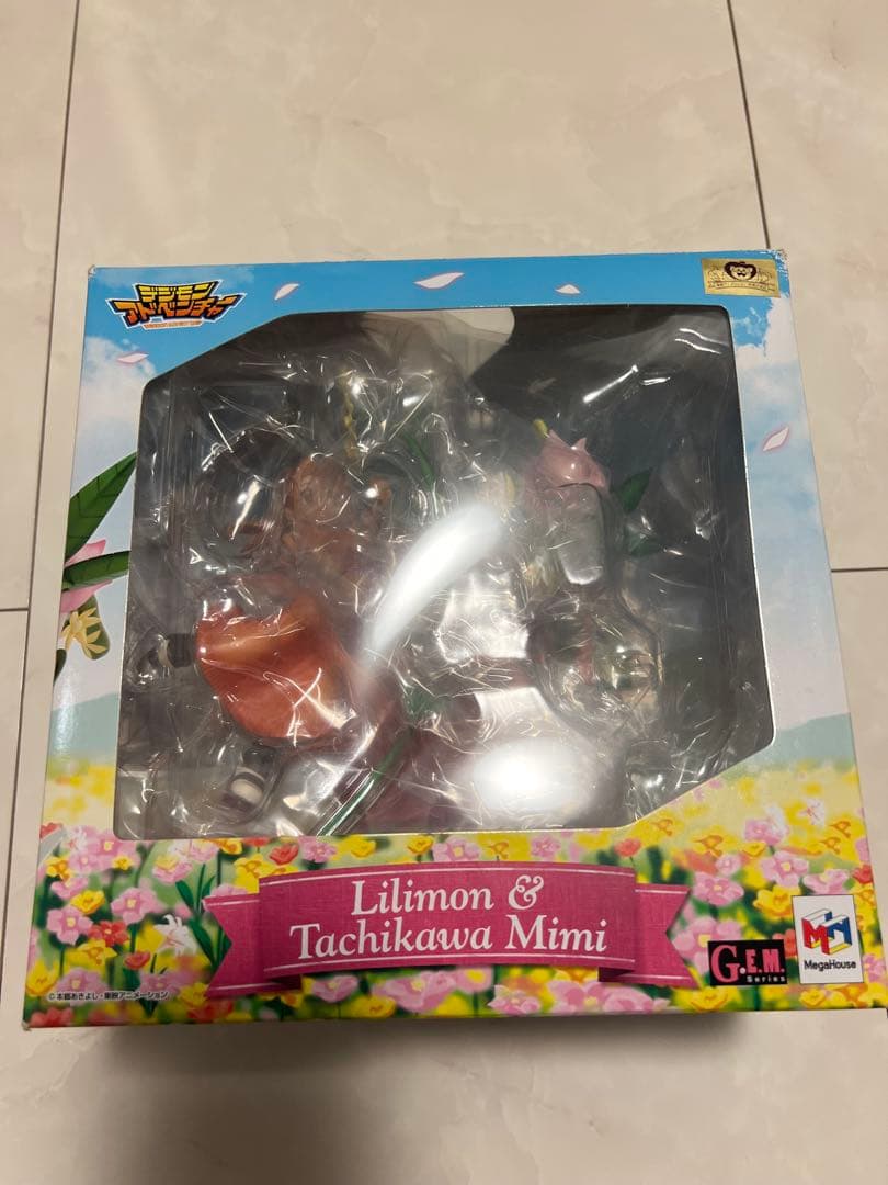 G.E.M.デジモンアドベンチャー　リリモン & 太刀川ミミ フィギュア