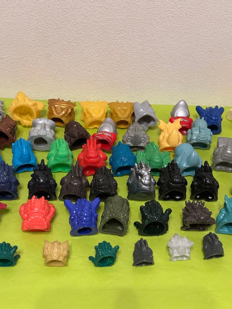 ゴジラ　指人形　ソフビ　レトロ　希少　レア58体セット（52種）