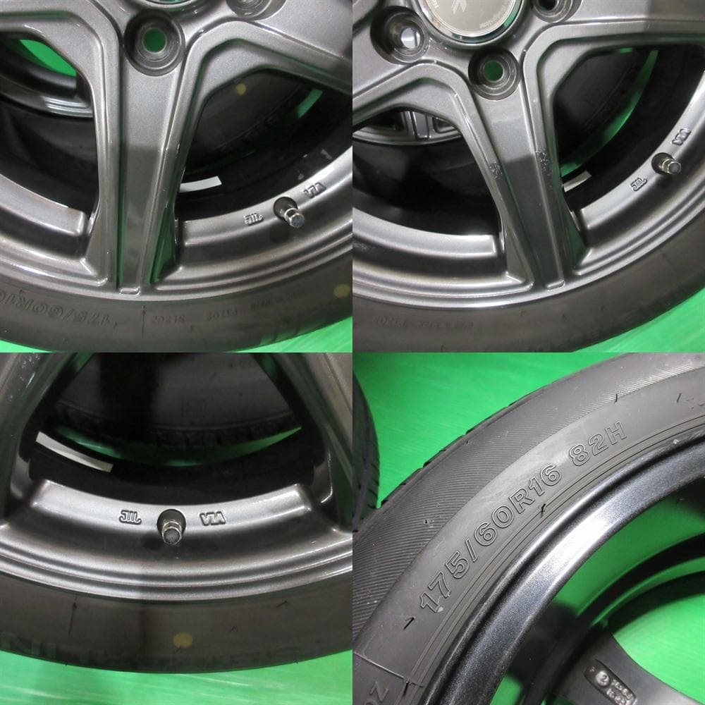 希少 ラクティス 175/60R16 2024年夏タイヤ トレジア