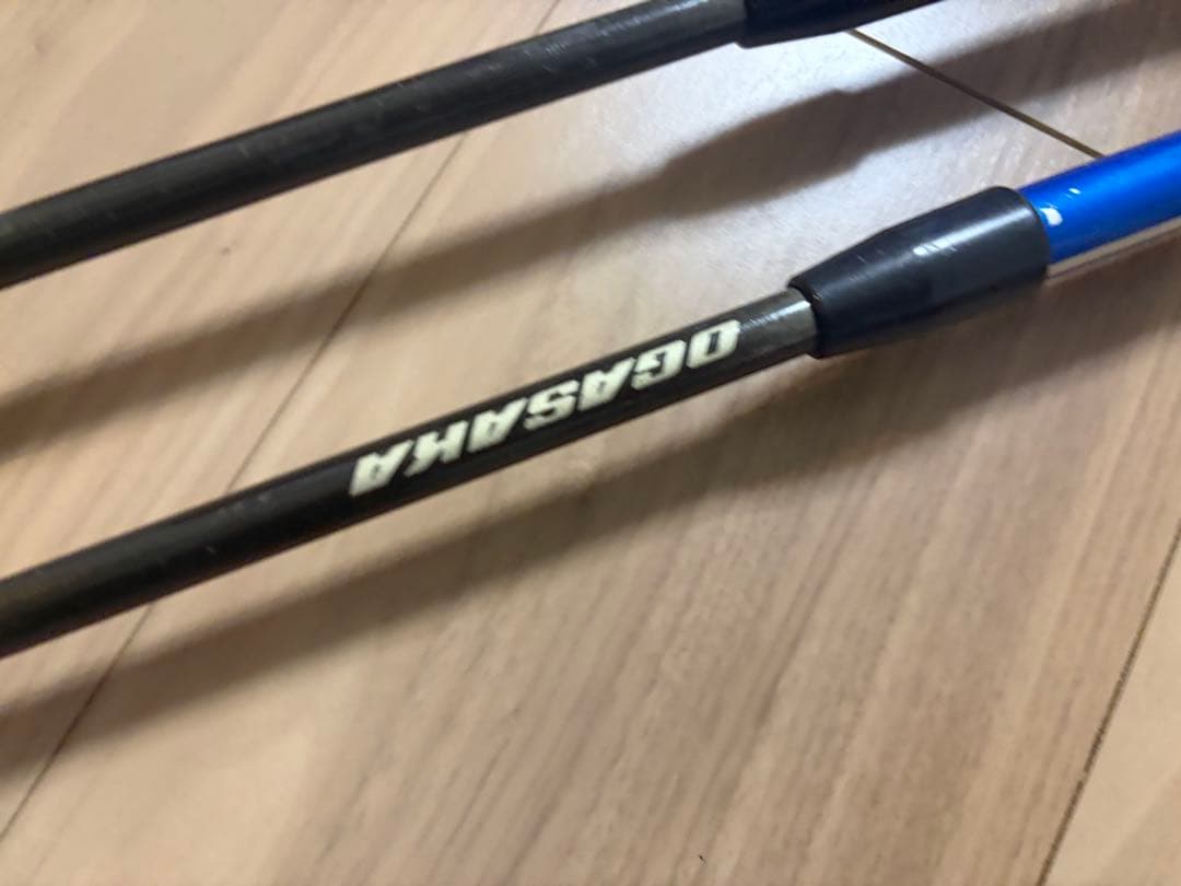 ★お洒落★オガサカ　スキーポール ストック 収縮ポール　調整可能　デモ　技術