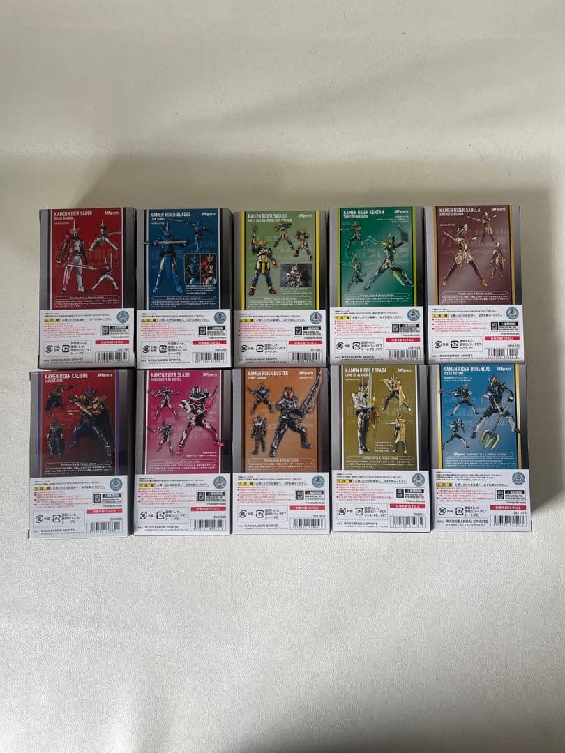 S.H.フィギュアーツ 仮面ライダーセイバー 10体 ブレイズ デュランダル 等