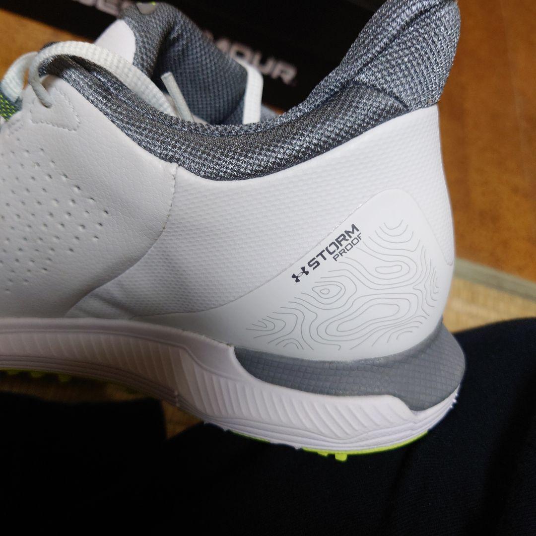 最終値!UNDER ARMOUR ゴルフシューズ ドライブフェイド WH SL