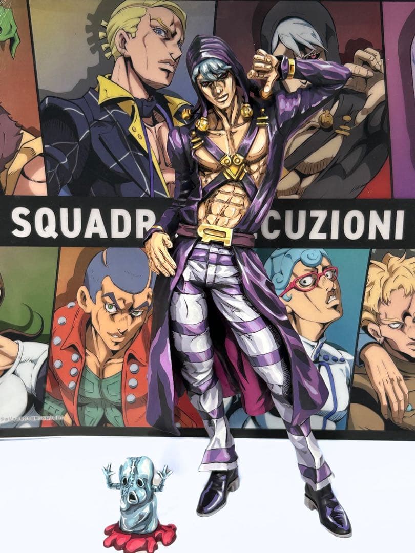 リゾット　ジョジョの奇妙な冒険　　リペイント　一番くじ　メタリカ