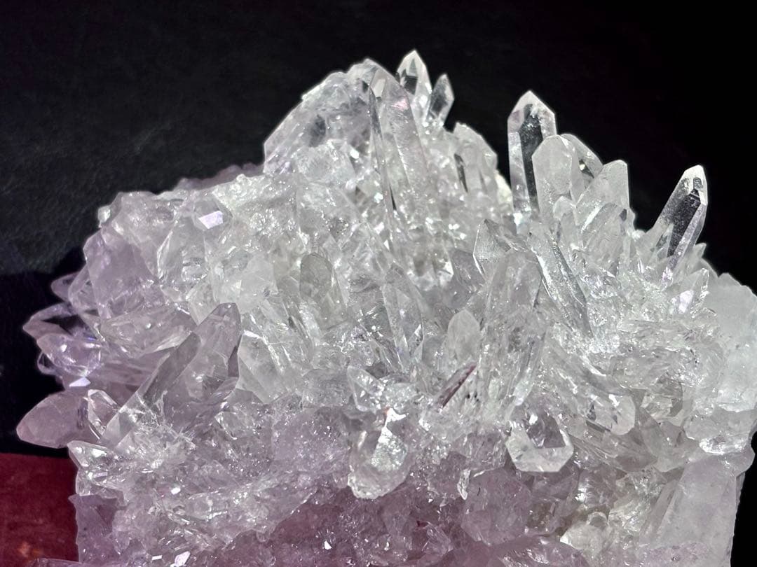 【希少】水晶 クラスター (ミナスジェライス州)原石 マーカサイトインクォーツ