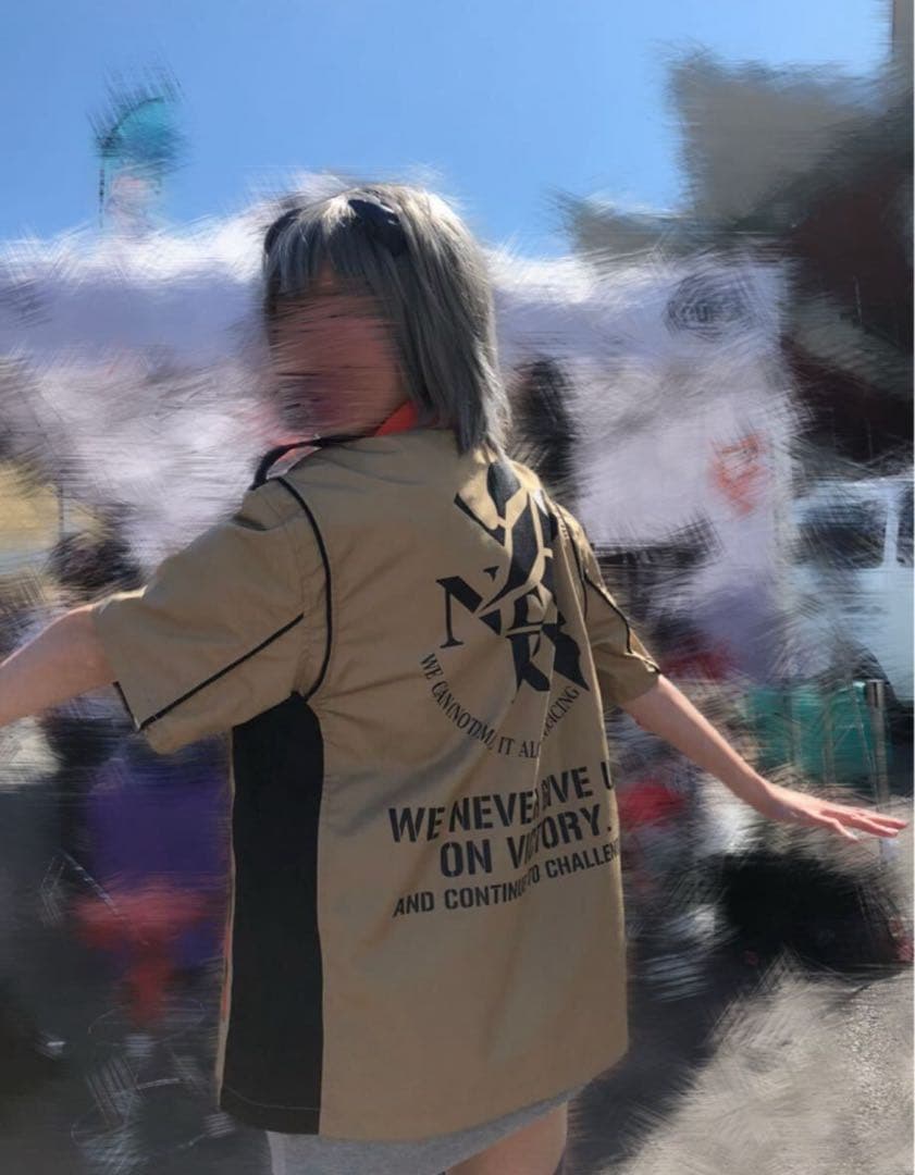 完売品2018エヴァンゲリオンレーシング ZIPシャツ Lサイズ デッドストック