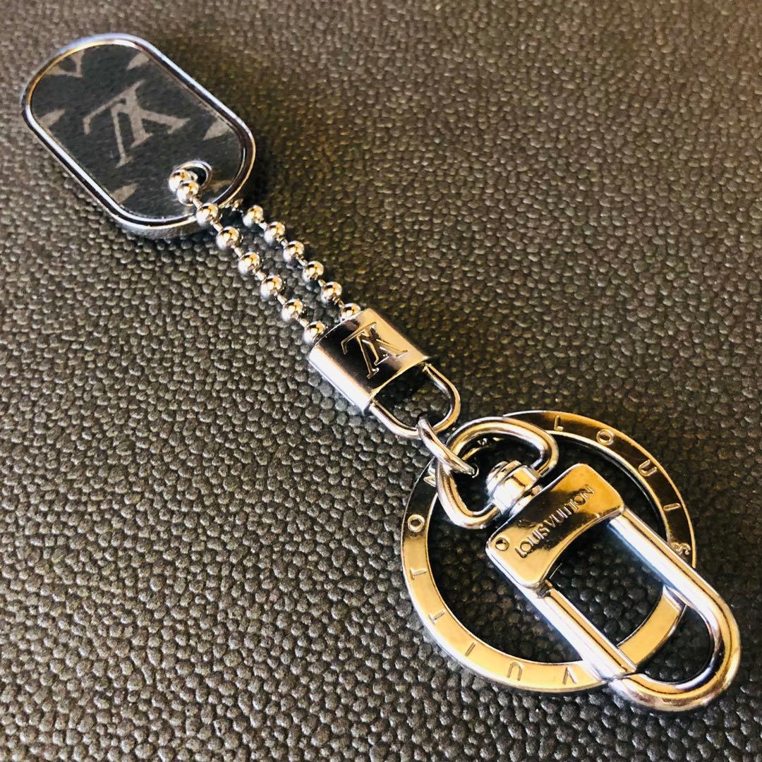 LOUIS VUITTON ポルトクレ タブ モノグラムID キーホルダー極美
