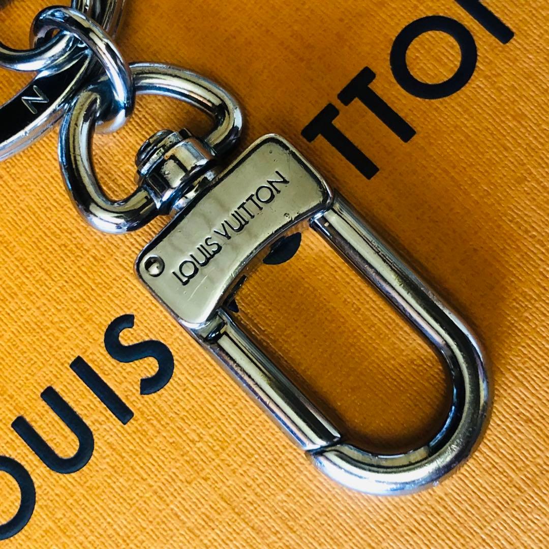 LOUIS VUITTON ポルトクレ タブ モノグラムID キーホルダー極美