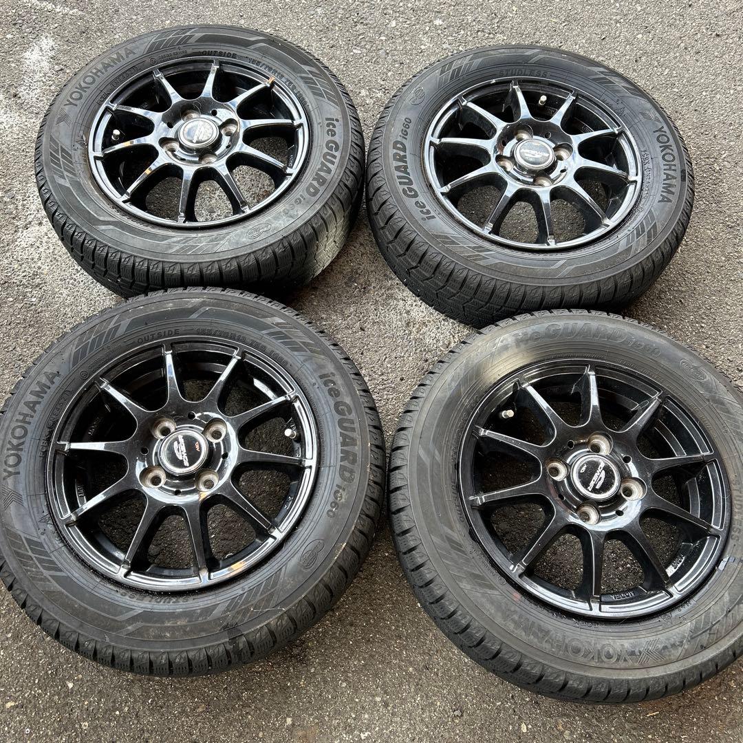 ⭐︎新春セール⭐︎ヨコハマ　スタッドレスiG60 4本　155/70R13 21年製