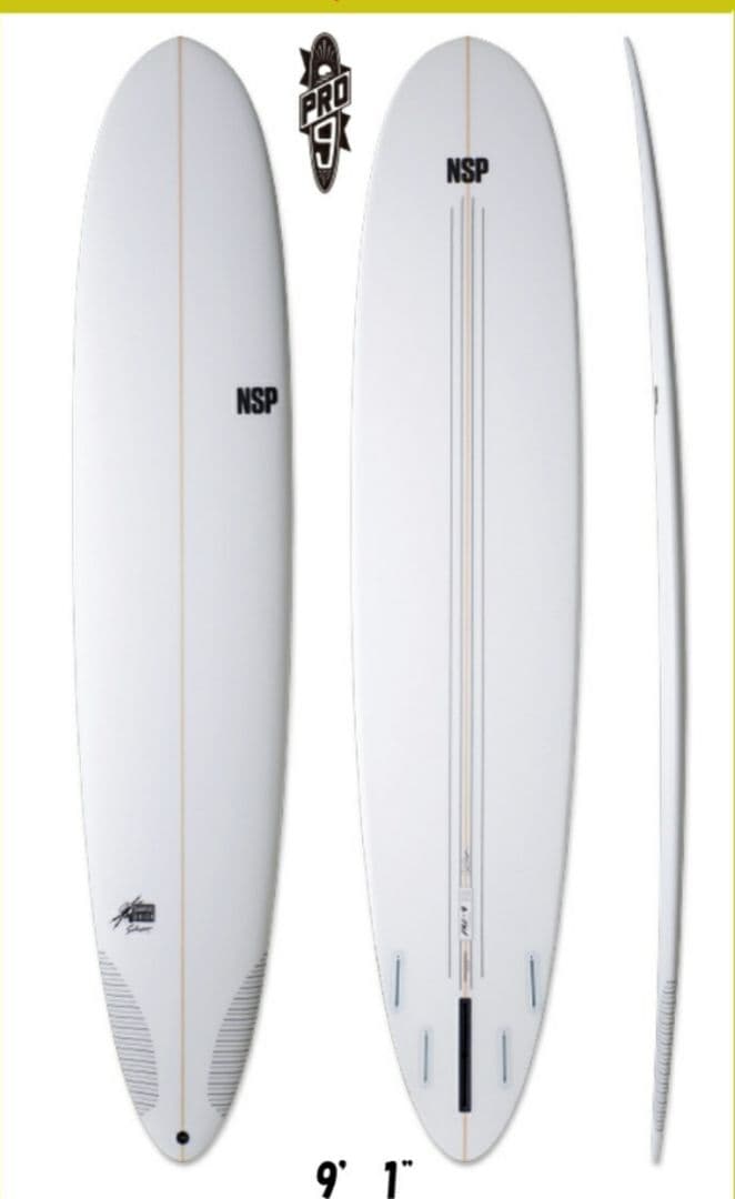 新品シャーパー　ロングボード　ハードケース付き